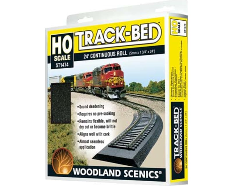 Ho Track-Bed 24` Roll
