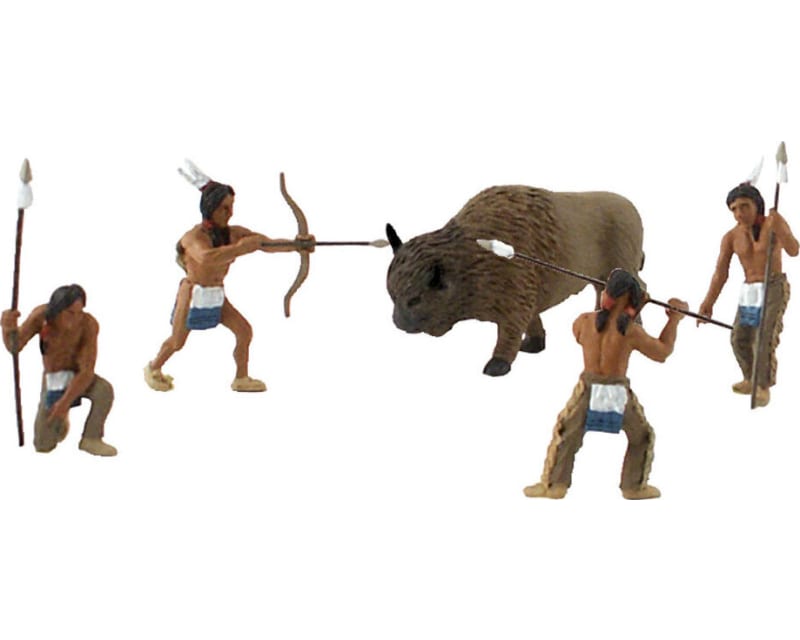 Scene-A-Rama Scene Setters Native American Hunters