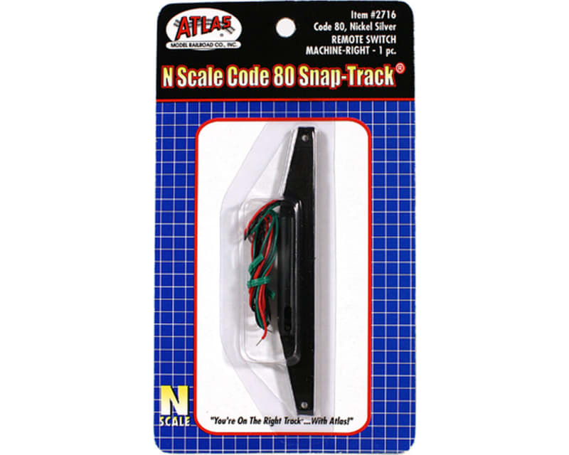 N Code 80 Remote Right-Hand Switch Machine