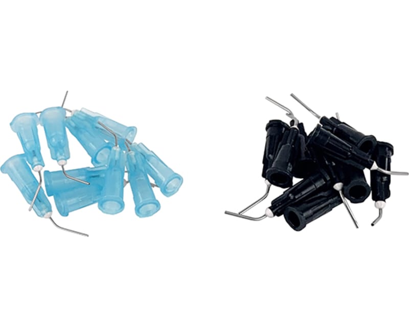 HD Curved Steel Glue Tips - Thin Glue 10 pieces