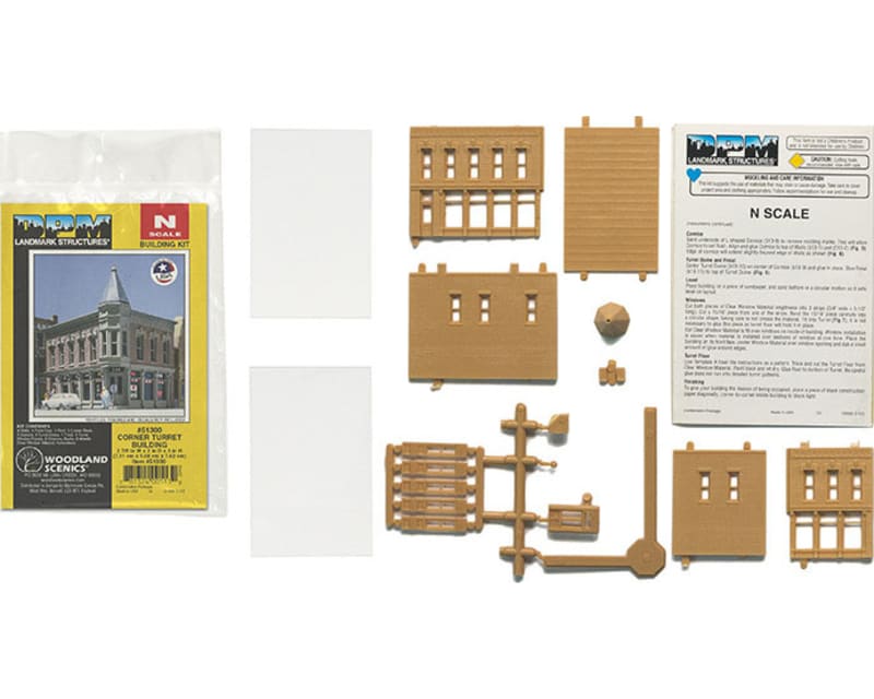 N Kit Dpm Corner Turret Building