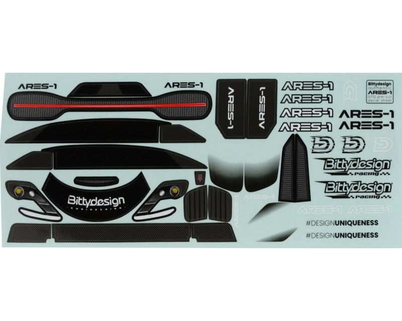 Ares-1 Gt12 1/12 On-Road Body (Clear) (Supastox Class)