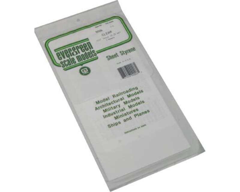 Clear Sheet .010 X 6 X 12 (2)