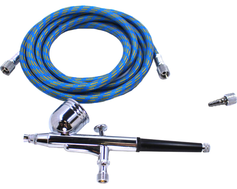 Dual Action Gravity Feed Airbrush & Air Compressor Combo