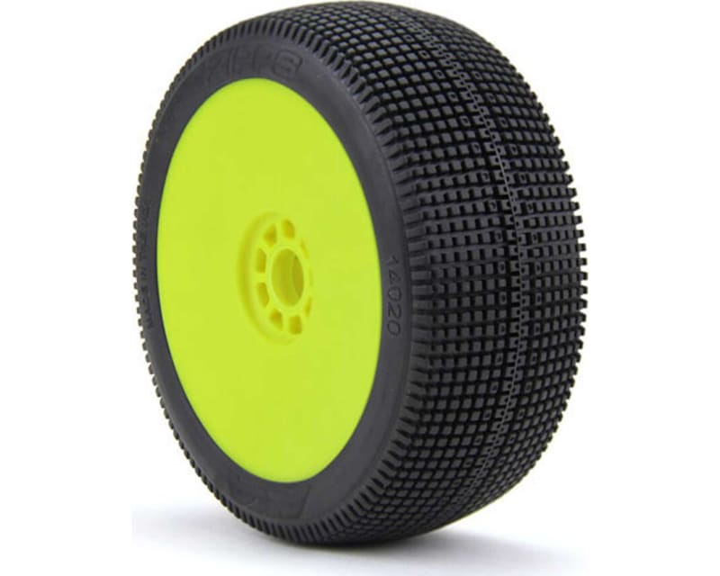 1/8 Buggy Zipps Medium LW Evo Wheel Prmnt Yel 2