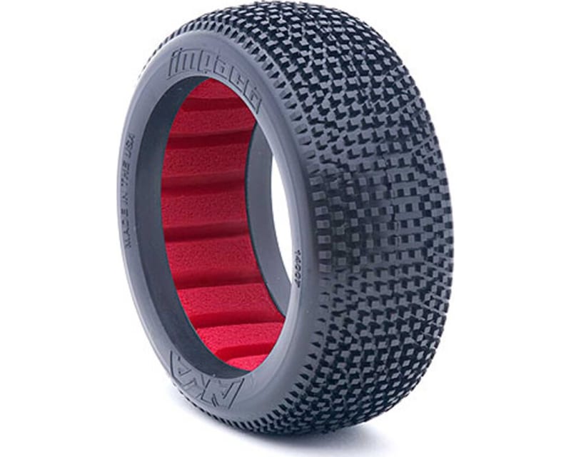 Tap to zoom 1/8 Buggy Impact SSLW Tire w/ Red Insert 2