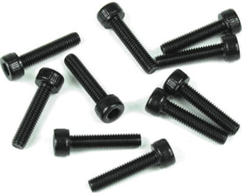 M3x10mm Cap Head Screws (black, 10pcs)