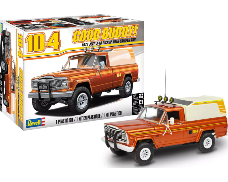 1/24 1979 Jeep J-10 Pickup with Camper Top