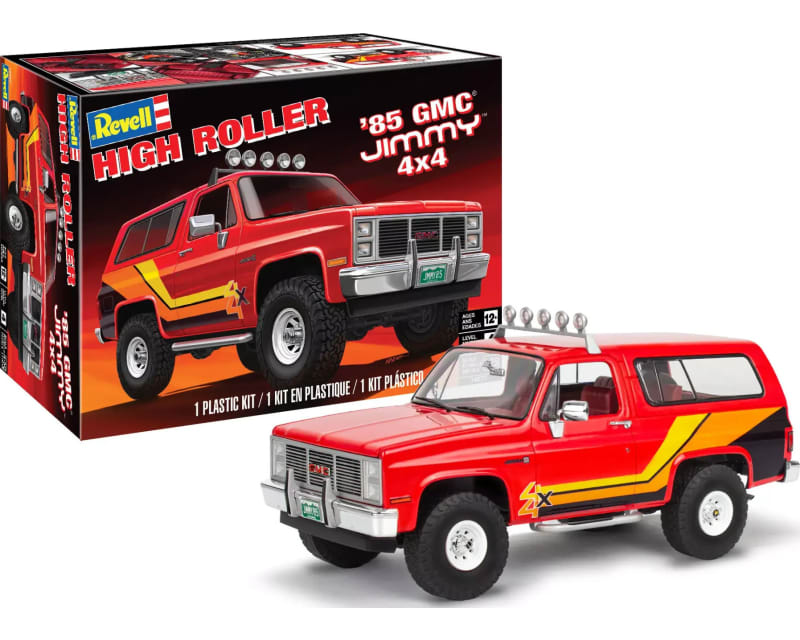 1/25 1985 GMC Jimmy 4x4 High Roller Plastic Model Kit