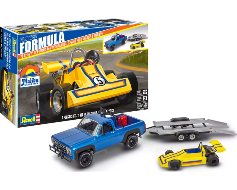 1/25 1978 Chevy Off-Road 4x4 with Malibu Grand Prix Virage and T