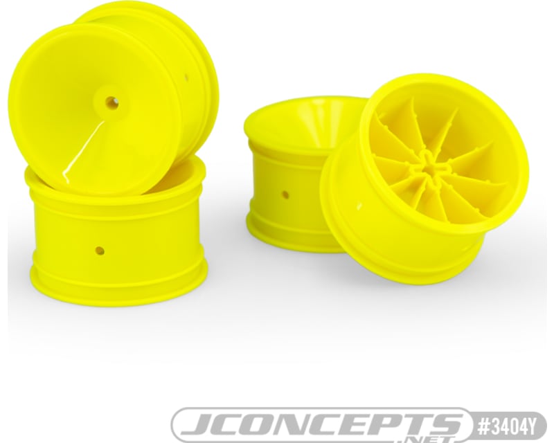 Mono RC10 RC10B2 RC10B3 2.2 rear wheel Yellow 4