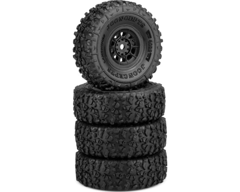 Tap to zoom Landmines Tire Gold Cmpnd Black3430B Hazardwheel 2 SCX24