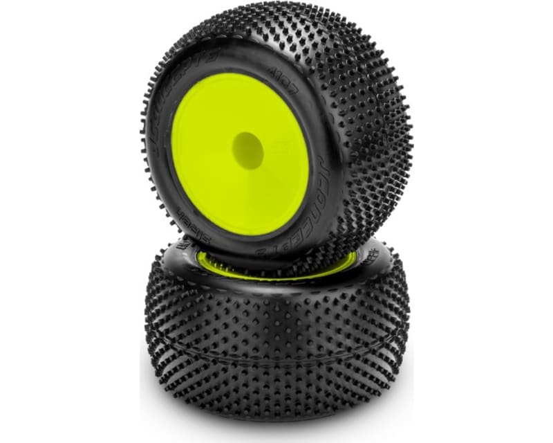 Siren - pink compound 2.2 stadium truck tire pre-mounted on 3354