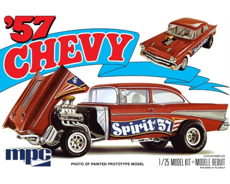 Mpc904 1/25 1957 Chevy Flip Nose Spirit of 57 photo