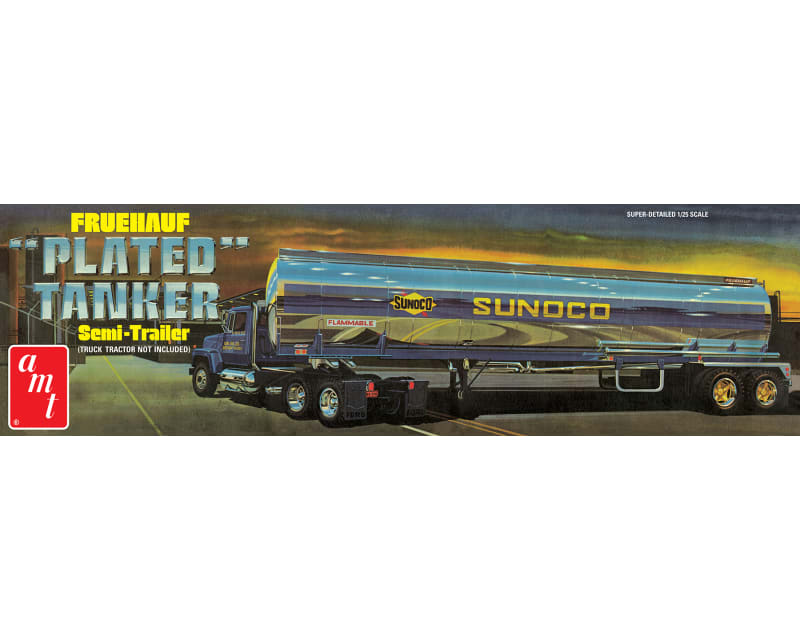 Fruehauf Plated Tanker Trailer Sunoco