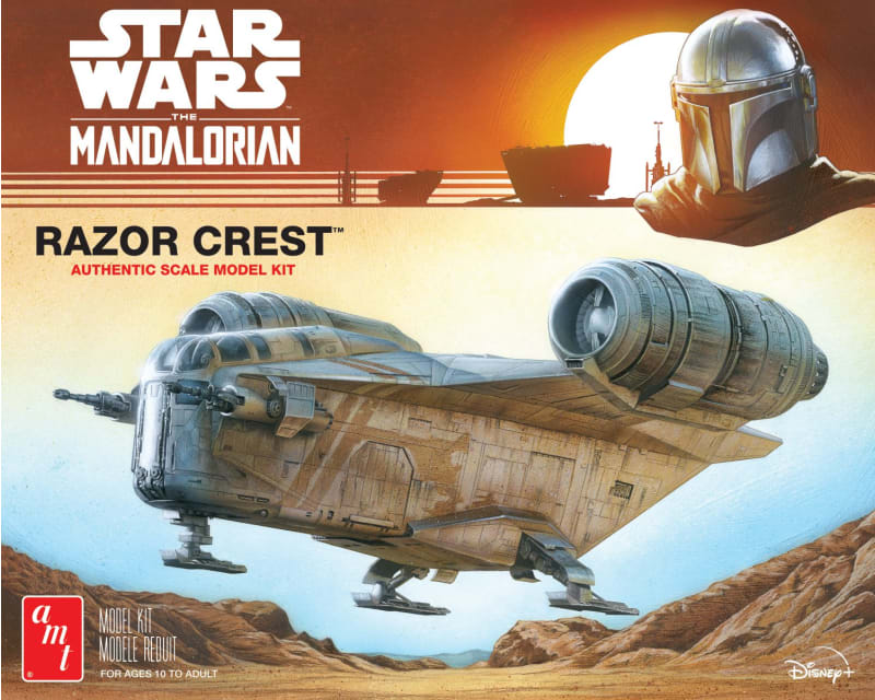 Star Wars: Mandalorian Razor Crest Plastic Model Kit
