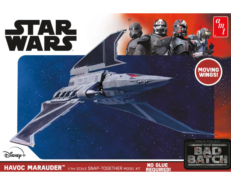 Star Wars: The Bad Batch Havoc Marauder 1/144th Scale Model Kit