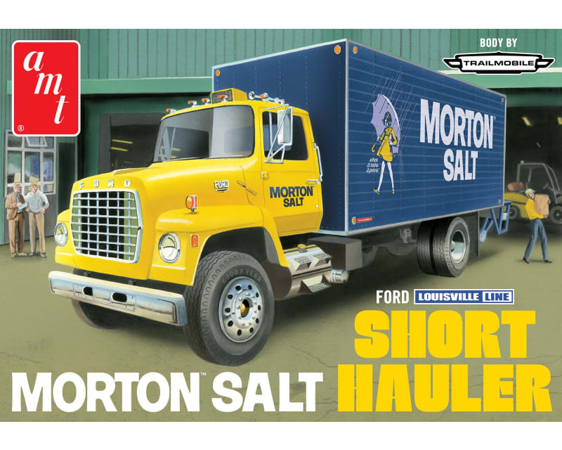 1/25 F0RD Louisville Short Hauler Morton Salt Plastic Model Kit