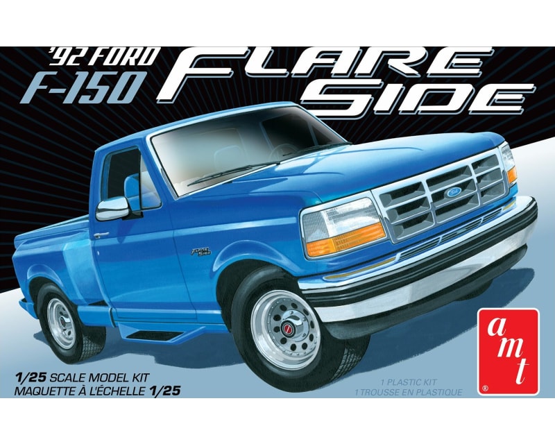 AMT 1992 Ford F-150 Flareside 1:25 Scale Plastic Model Kit