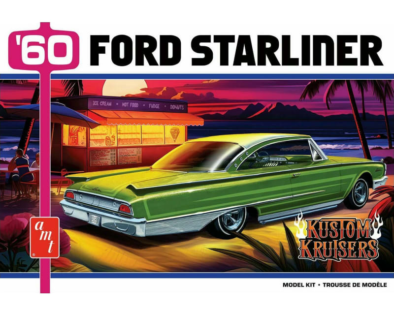 1/25 1960 Ford Starliner Custom Plastic Model Kit photo