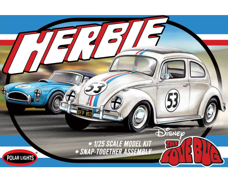 1/25 Herbie Volkswagen Beetle Snap Kit
