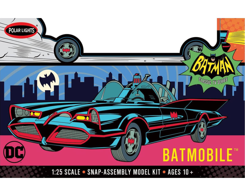 1:25 TV Batmobile Snap Kit