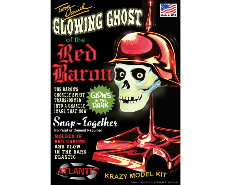 1/4 Ghost of the Red Baron Glow Edition Plastic Model Kit photo