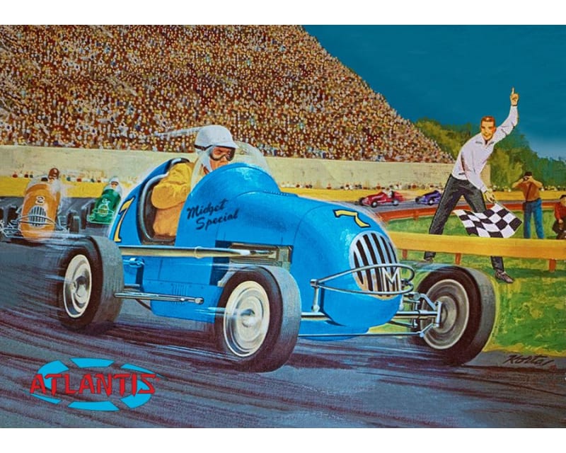 Tap to zoom 1/20 Midget Racer Plastic Model Kit
