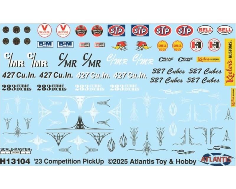 1/25 Kellers Kustom s Competition T Roadster Pickup Plastic Mode