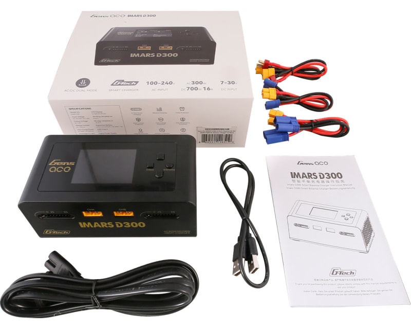 Imars D300 G-Tech Ac/Dc 300w/700w Charger Black