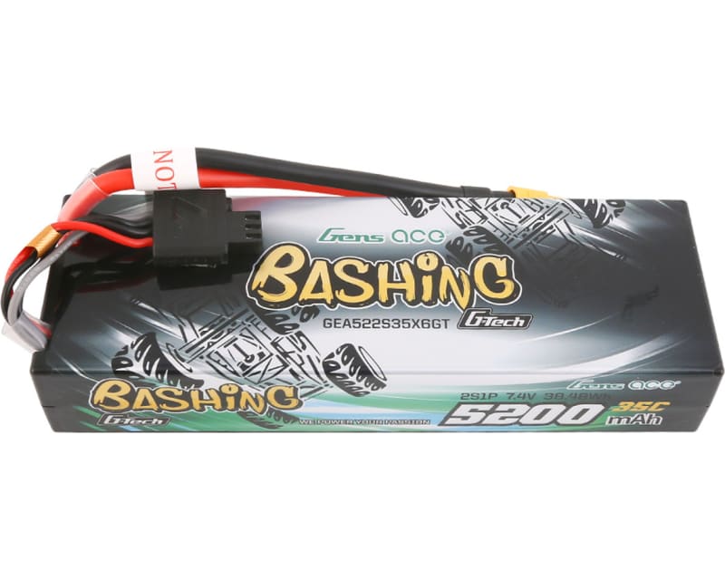 G-tech 5200mAh 7.4V 2S1P 35C LiPo XT60 Plug photo