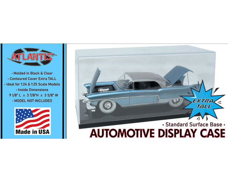 Auto Display Case 1/24/125 Tall Standard Base