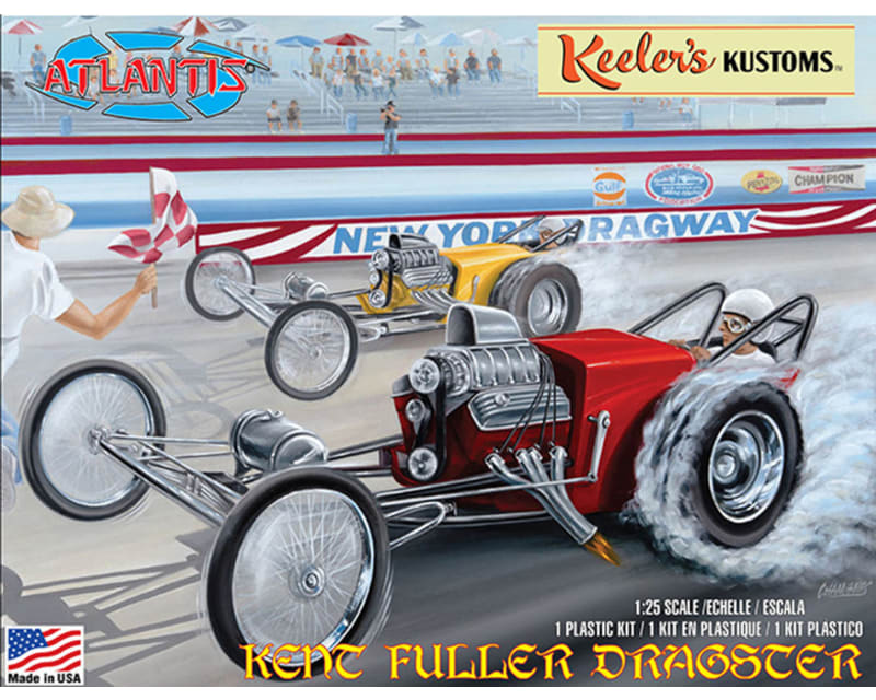 Keelers Kustom s Kent Fuller Dragster 1/25 Plastic Model Kit