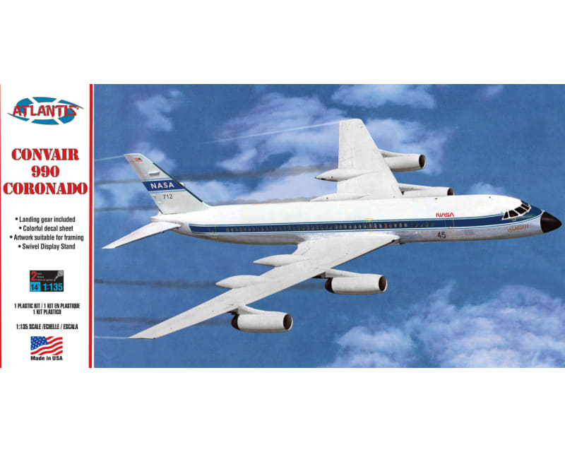 Convair 990 Coronado 1:135 Plastic Model Kit
