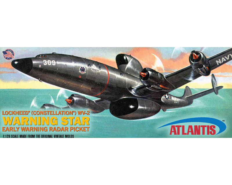 Tap to zoom 1/128 Lockheed WV-2 Warning Star United States Navy Plastic Mode