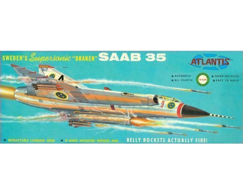 Supersonic Saab Draken J-35 photo