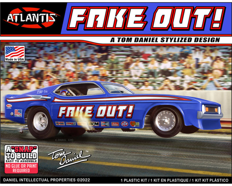 Snap Tom Daniel Fake Out Funny Car 1:32