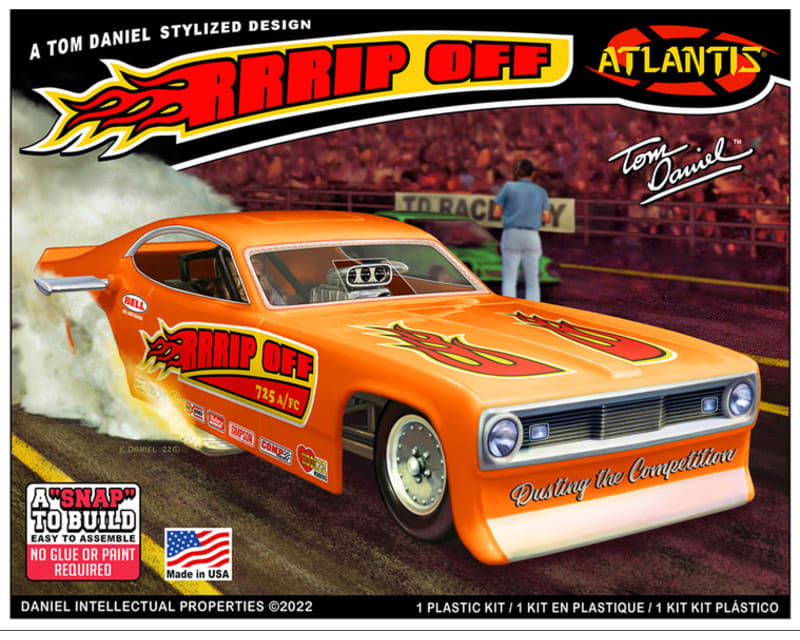 Snap Tom Daniel RRRRip Off Funny Car 1:32
