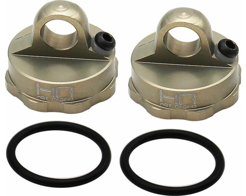 Tap to zoom 7075 HA 13mm bleeder shock caps ASC B7