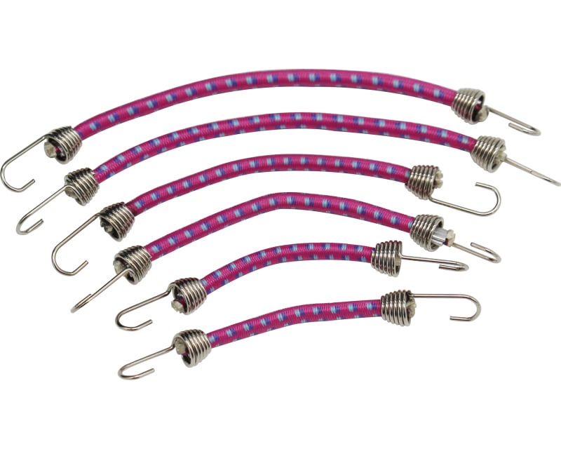 1:10 Scale elastic cord Set (6) Purple W/ Blue