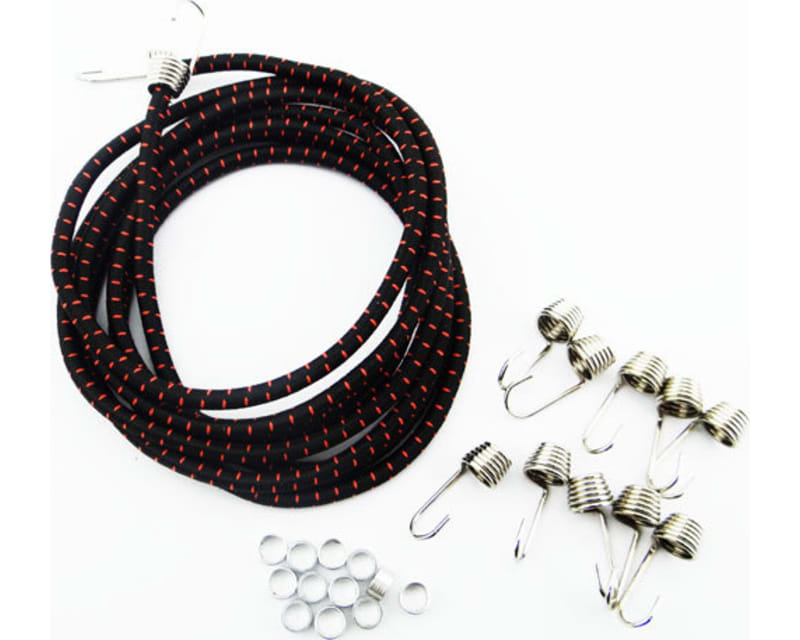 1:10 Scale elastic cord Kit - Black Red