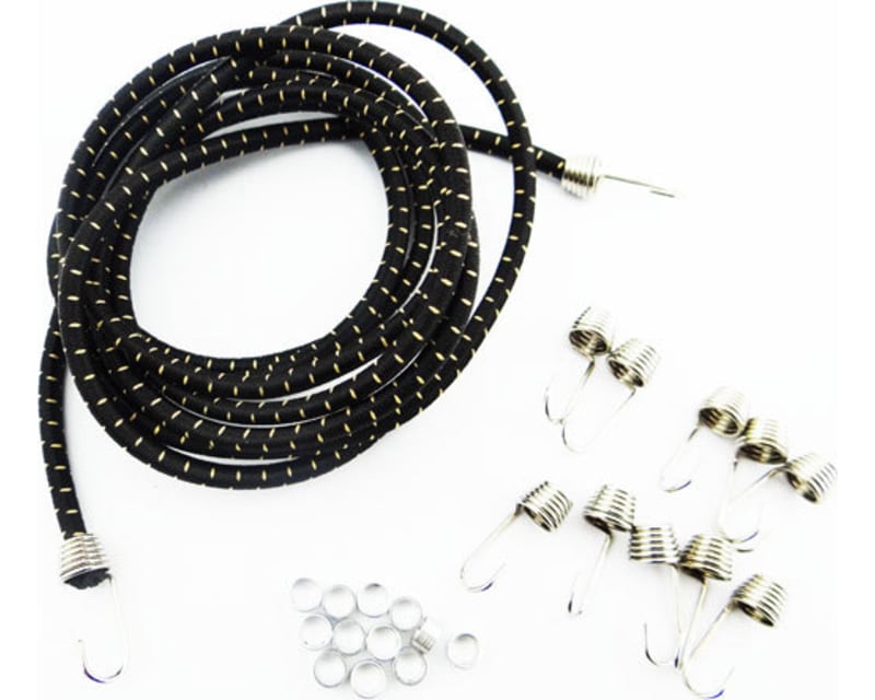 1:10 Scale elastic cord Kit - Black Gold photo