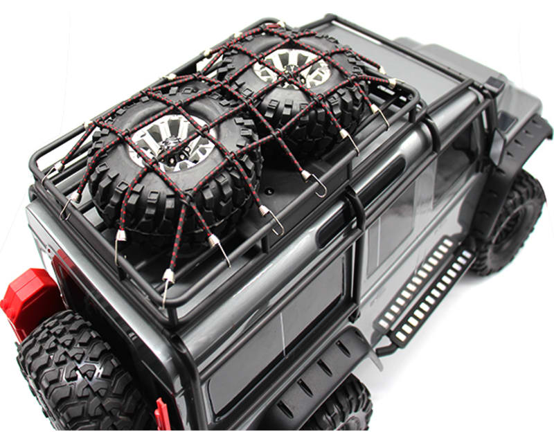 rc 1:10 scale cargo net Black Red