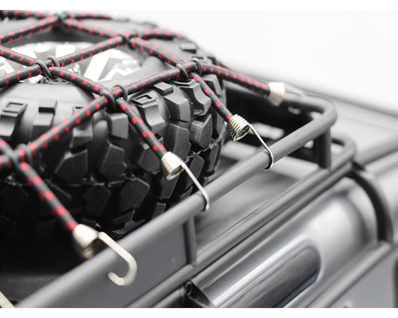 rc 1:10 scale cargo net Black Red