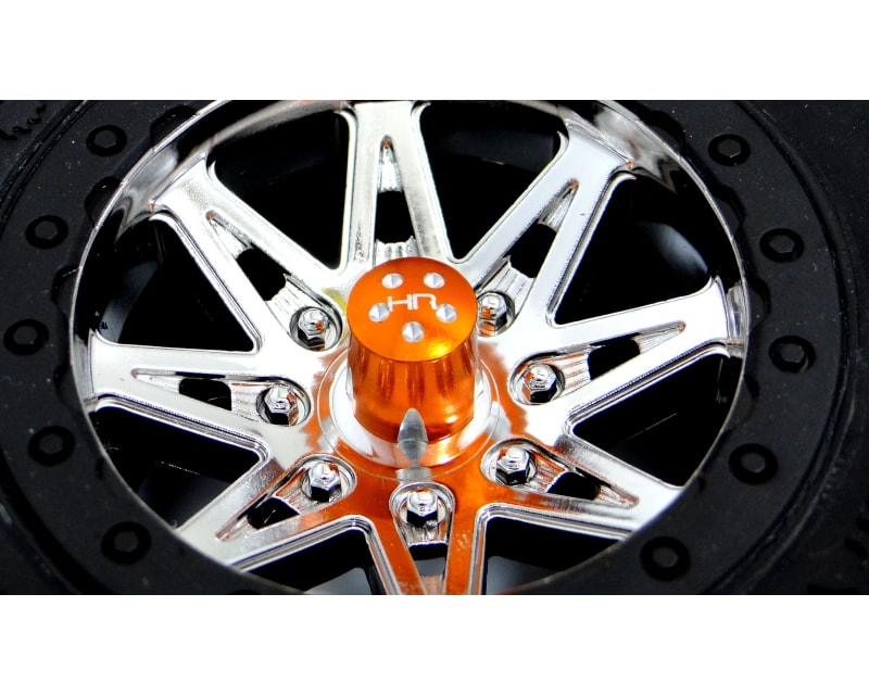 Tap to zoom discontinued Aluminum Wheel Nut Caps and M4 Nuts (Orange) (4) -