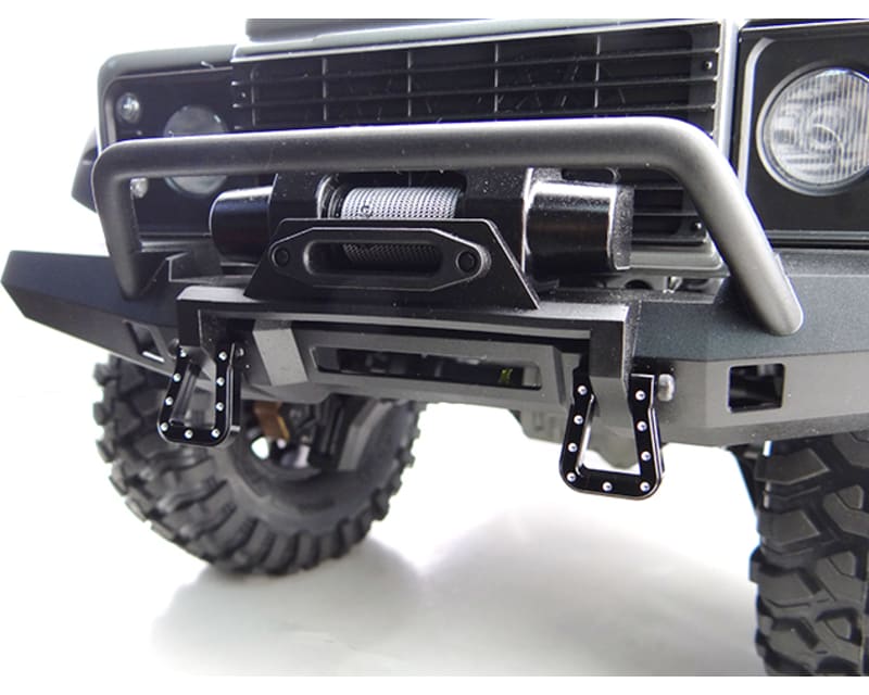 Black Aluminum Monster Flat Shackles TRX-4 SCX10 SCX10 II