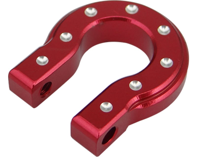 Red Aluminum Monster D-Ring Shackles TRX-4 SCX10 SCX10 II