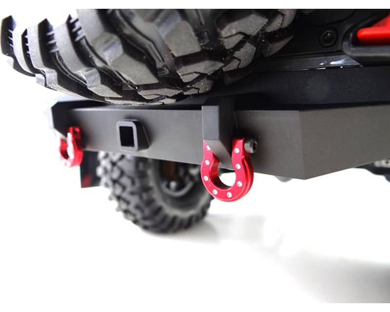 Tap to zoom Red Aluminum Monster D-Ring Shackles TRX-4 SCX10 SCX10 II
