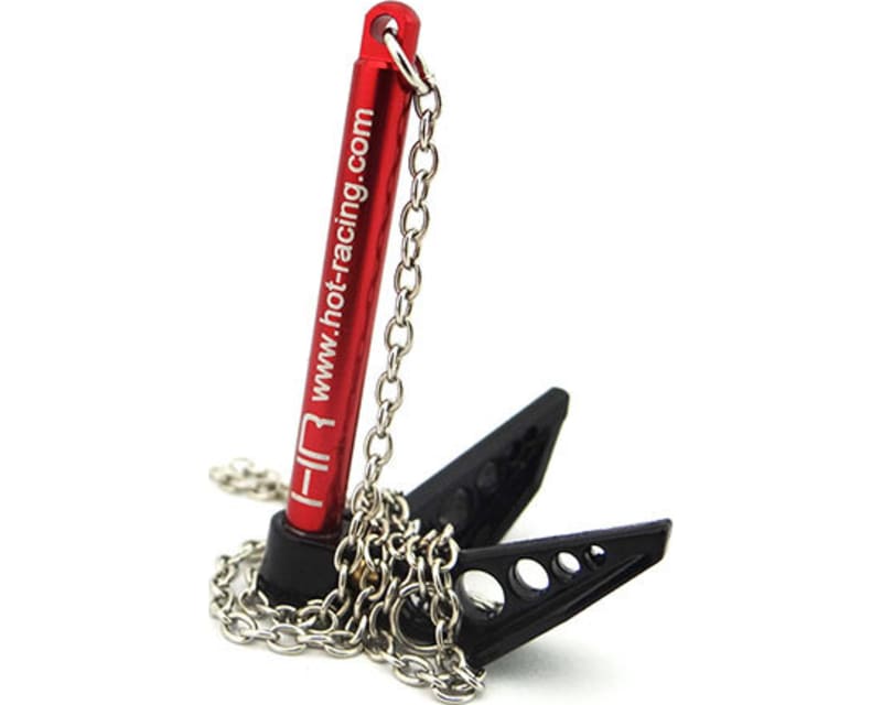 Tap to zoom 1:10 Scale Portable Fold Up Winch Anchor Black/Red