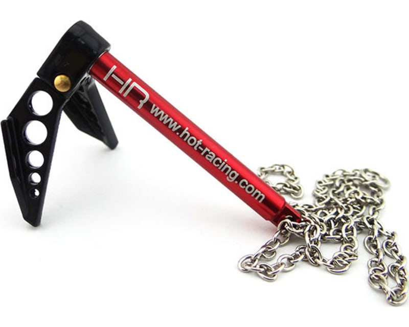 1:10 Scale Portable Fold Up Winch Anchor Black/Red